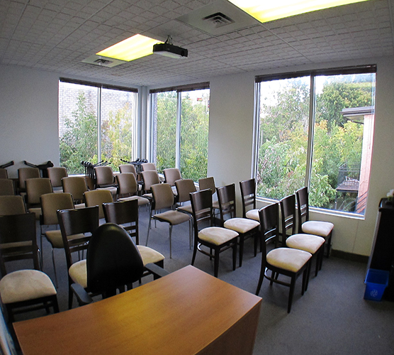 Training Room with chairs only